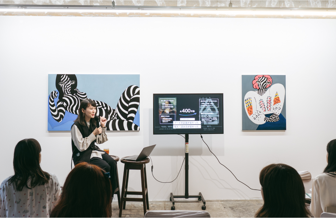美食とアートが融合した特別な夜。スペシャリストが語る「現代アートの楽しみ方」イベントをレポート